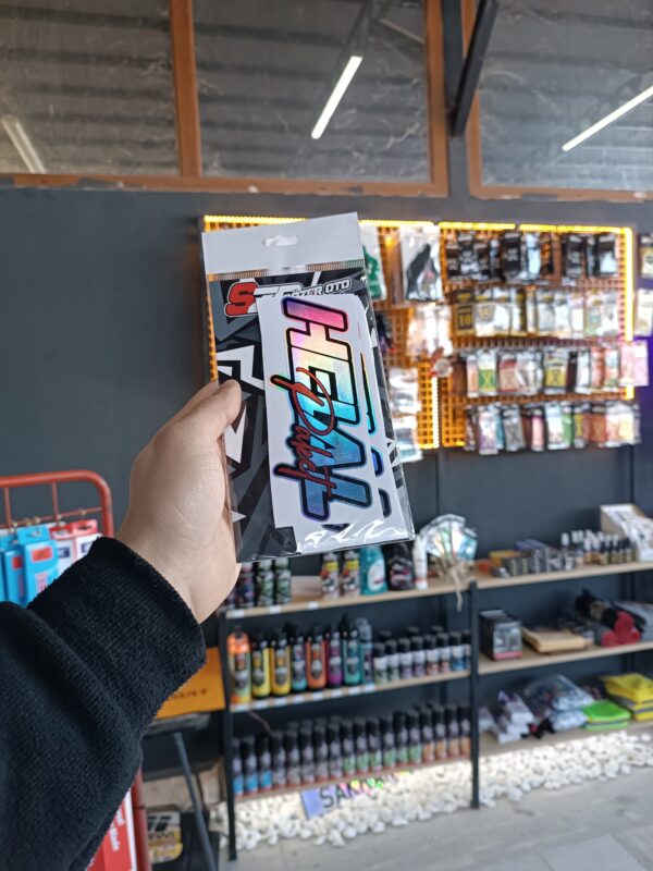 Helal Paker Hologram Sticker